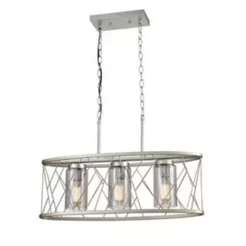 Светильник Voyage, 3x60Вт E27, цвет никель