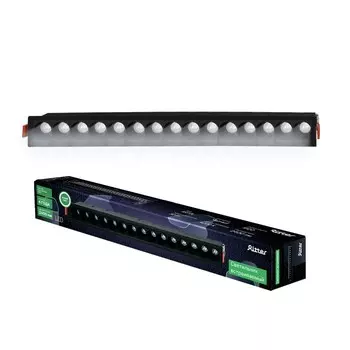 Светильник встраив-й, ARTIN, прямоугольный 41445х55мм LED 30Вт 2400Лм 4200К Al черный