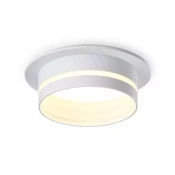 Светильник встраиваемый Ambrella Techno Spot Gx53 Acrylic Tech TN5218, GX53, цвет белый, белый матовый