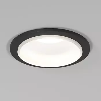 Светильник встраиваемый Elektrostandard, Mils, 48х80х80 мм, GU10, цвет чёрный
