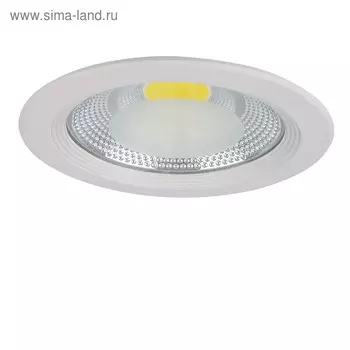 Светильник встраиваемый Forto 20Вт LED 3000K белый