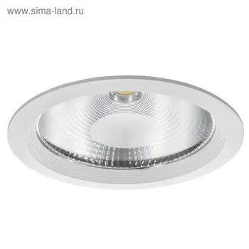 Светильник встраиваемый Forto 50Вт LED 3000K белый