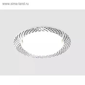 Светильник Ambrella light встраиваемый, GX53, цвет белый, d=85 мм