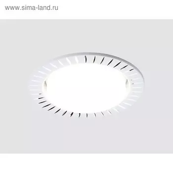 Светильник Ambrella light встраиваемый, GX53, цвет белый, d=85 мм