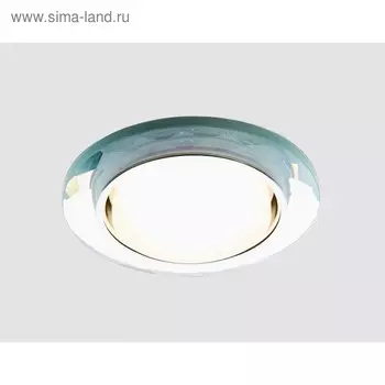 Светильник Ambrella light встраиваемый, GX53, цвет хром, d=85 мм