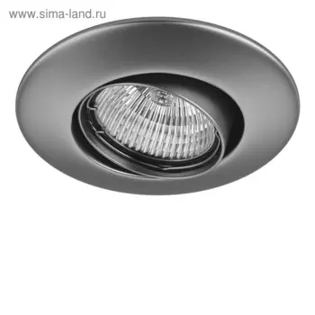 Светильник встраиваемый Lega 11 50Вт GU10; Gu4 хром