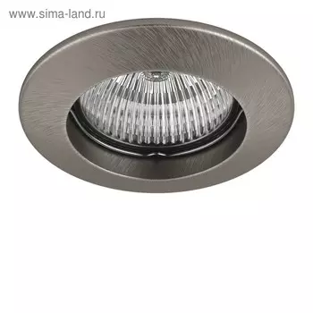 Светильник встраиваемый Lega 11 50Вт GU10; Gu4 никель