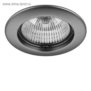 Светильник встраиваемый Lega 16 50Вт Gu5.3; GU10 хром