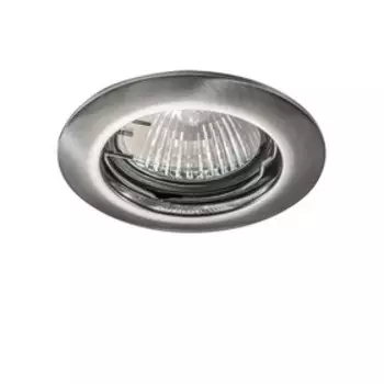 Светильник встраиваемый Lega 16 50Вт Gu5.3; GU10 никель