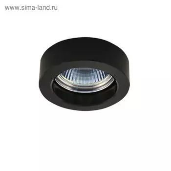 Светильник встраиваемый Lei mini 50Вт Gu5.3; GU10 черный
