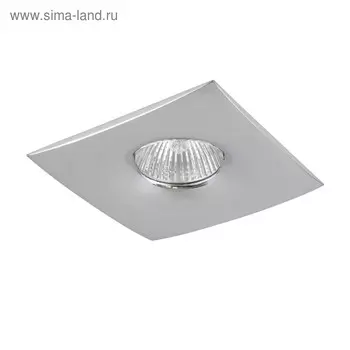 Светильник встраиваемый Levigo 50Вт Gu5.3; GU10 хром