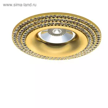 Светильник встраиваемый Miriade 50Вт Gu5.3; GU10 золото