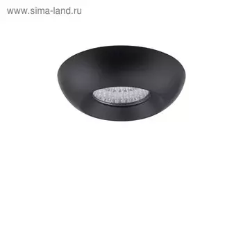 Светильник встраиваемый Monde 3Вт LED 4000K черный