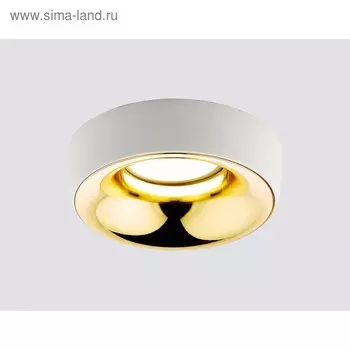 Светильник встраиваемый, MR16, GU5.3, цвет белый, d=65 мм