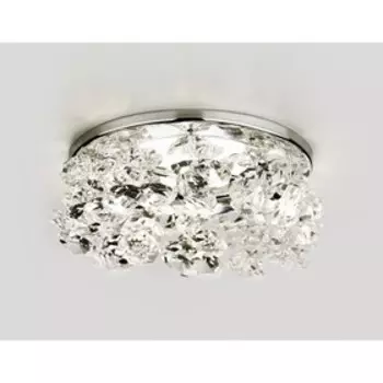 Светильник Ambrella light встраиваемый, MR16, GU5.3, цвет хром, d=60 мм