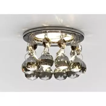 Светильник Ambrella light встраиваемый, MR16, GU5.3, цвет хром, d=60 мм