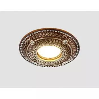 Светильник Ambrella light встраиваемый, MR16, GU5.3, цвет красный, d=55 мм