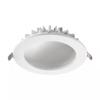 Светильник встраиваемый Novotech. Gesso, 12Вт, 50х150х150 мм, цвет белый