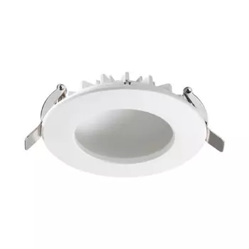 Светильник встраиваемый Novotech. Gesso, 8Вт, 50х110х110 мм, цвет белый