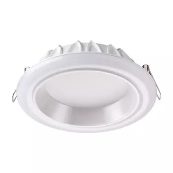 Светильник встраиваемый Novotech. Joia, 22Вт, Led, 50х170х170 мм, цвет белый