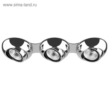 Светильник встраиваемый Ocula 50Вт GU10 хром