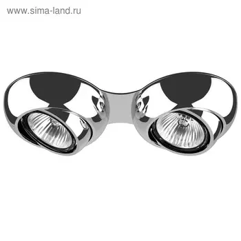 Светильник встраиваемый Ocula 50Вт GU10 хром