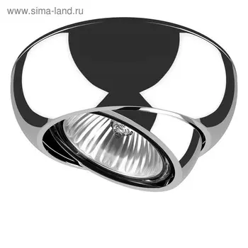 Светильник встраиваемый Ocula 50Вт GU10 хром