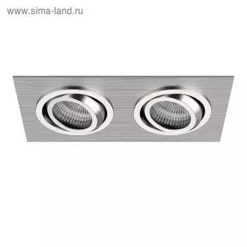 Светильник встраиваемый Singo 50Вт Gu5.3; GU10 хром