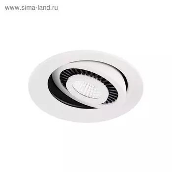 Светильник Ambrella light встраиваемый светодиодный, 5Вт, цвет белый, d=90 мм