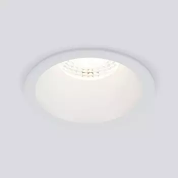 Светильник встраиваемый светодиодный Elektrostandard, Lin, 78х78х68 мм, 7Вт, LED, 560Лм, 3000К, цвет белый