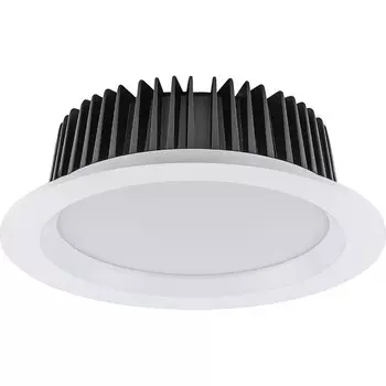 Светильник встраиваемый светодиодный Feron AL253, IP20, LED, 40 Вт, 230х230х76 мм, цвет белый
