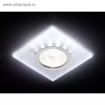 Светильник Ambrella light встраиваемый светодиодный, G5.3, 3Вт, цвет белый, d=60 мм