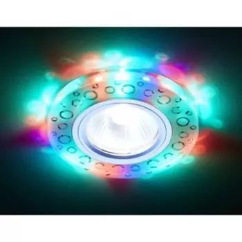 Светильник Ambrella light встраиваемый светодиодный, G5.3, 3Вт, цвет белый, d=60 мм