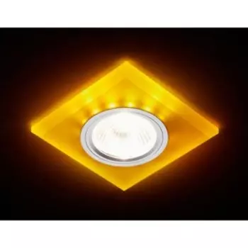 Светильник Ambrella light встраиваемый светодиодный, G5.3, 3Вт, цвет хром, d=60 мм