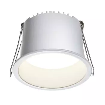Светильник встраиваемый светодиодный Novotech. Tran, 9Вт, Led, 59х86х86 мм, цвет белый