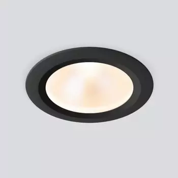 Светильник встраиваемый светодиодный, влагозащищённый IP54 Elektrostandard, Light LED 3003, 85х85х60 мм, 6Вт, LED, 370Лм, 4000К, цвет чёрный