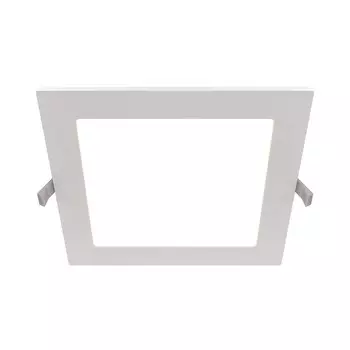 Светильник встраиваемый Technical DL021-6-L18W, LED, 18 Вт, 220х220х32 мм, 1500 Лм, 3000К, 2835, белый