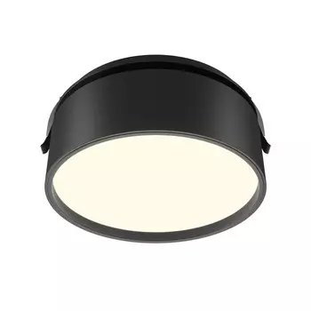 Светильник встраиваемый Technical DL024-18W3K-B, LED, 18 Вт, 120х120х66 мм, 1370 Лм, 3000К, 2835, чёрный