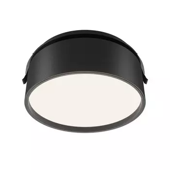 Светильник встраиваемый Technical DL024-18W4K-B, LED, 18 Вт, 120х120х66 мм, 1400 Лм, 4000К, 2835, чёрный