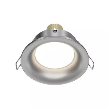 Светильник встраиваемый Technical DL027-2-01-S, GU10, 1х50 Вт, 85х85х30 мм, серебро