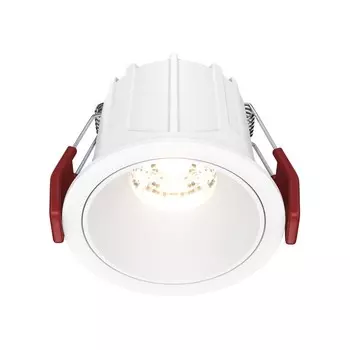 Светильник встраиваемый Technical DL043-01-10W3K-D-RD-W, LED, 10 Вт, 65х65х52 мм, 500 Лм, 3000К, белый