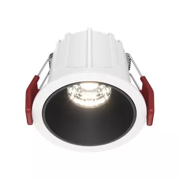 Светильник встраиваемый Technical DL043-01-10W4K-D-RD-WB, LED, 10 Вт, 65х65х52 мм, 500 Лм, 4000К, бело-чёрный