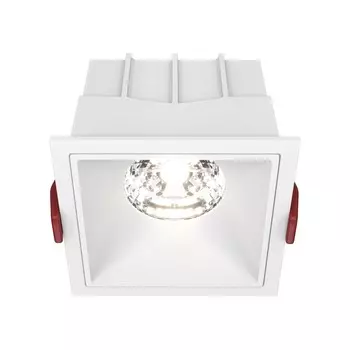 Светильник встраиваемый Technical DL043-01-15W4K-SQ-W, LED, 15 Вт, 85х85х63 мм, 1250 Лм, 4000К, белый