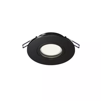 Светильник встраиваемый Technical DL061-GU10-B, GU10, 1х10 Вт, 85х85х39 мм, чёрный