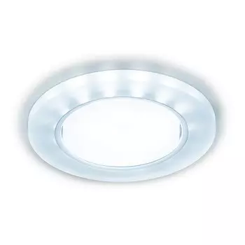 Светильник встраиваемый точечный Ambrella Standard Spot Gx53 Spot G214 WH/CH/CLD со светодиодной лентой, GX53, цвет хром