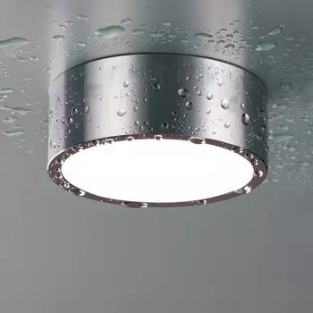 Светильник встраиваемый влагозащищенный Novotech. May, 10Вт, Led, 58х93х93 мм, цвет хром