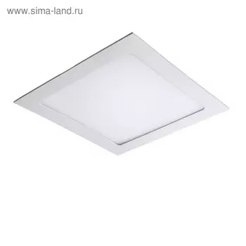 Светильник встраиваемый Zocco 18Вт LED 3000K белый