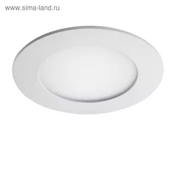 Светильник встраиваемый Zocco 6Вт LED 3000K белый