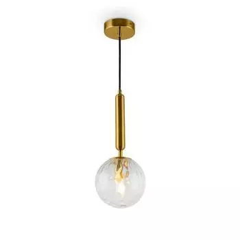 Светильник Zelda, 1x40Вт E14, цвет латунь