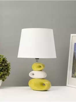 Светильник "Желание" зелено/белый 1x25W E14 12,5x19,5x31 см RISALUX